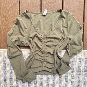 Alo Yoga Lululemon Athletic Yoga Gym Top Thrifted Vintage